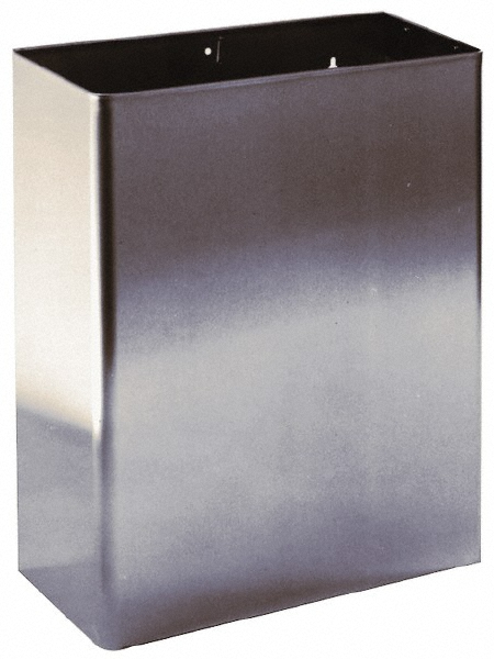 Made in USA Decorative Indoor Waste Receptacle: 7 gal, Rectangle - U450-7
