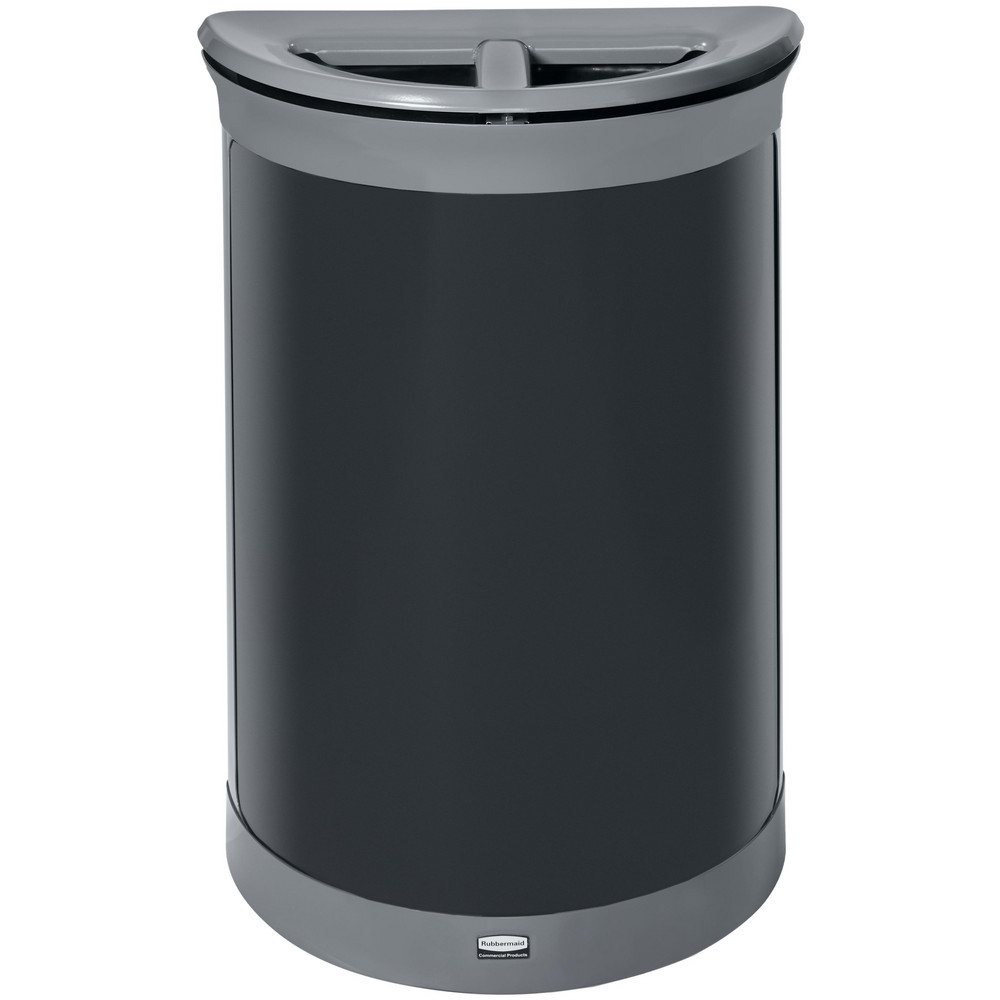 Rubbermaid Trash Cans & Recycling Containers: Product Type: Trash Can; Container Capacity: 11.5 gal; Container Shape: Half-Round - 2172846