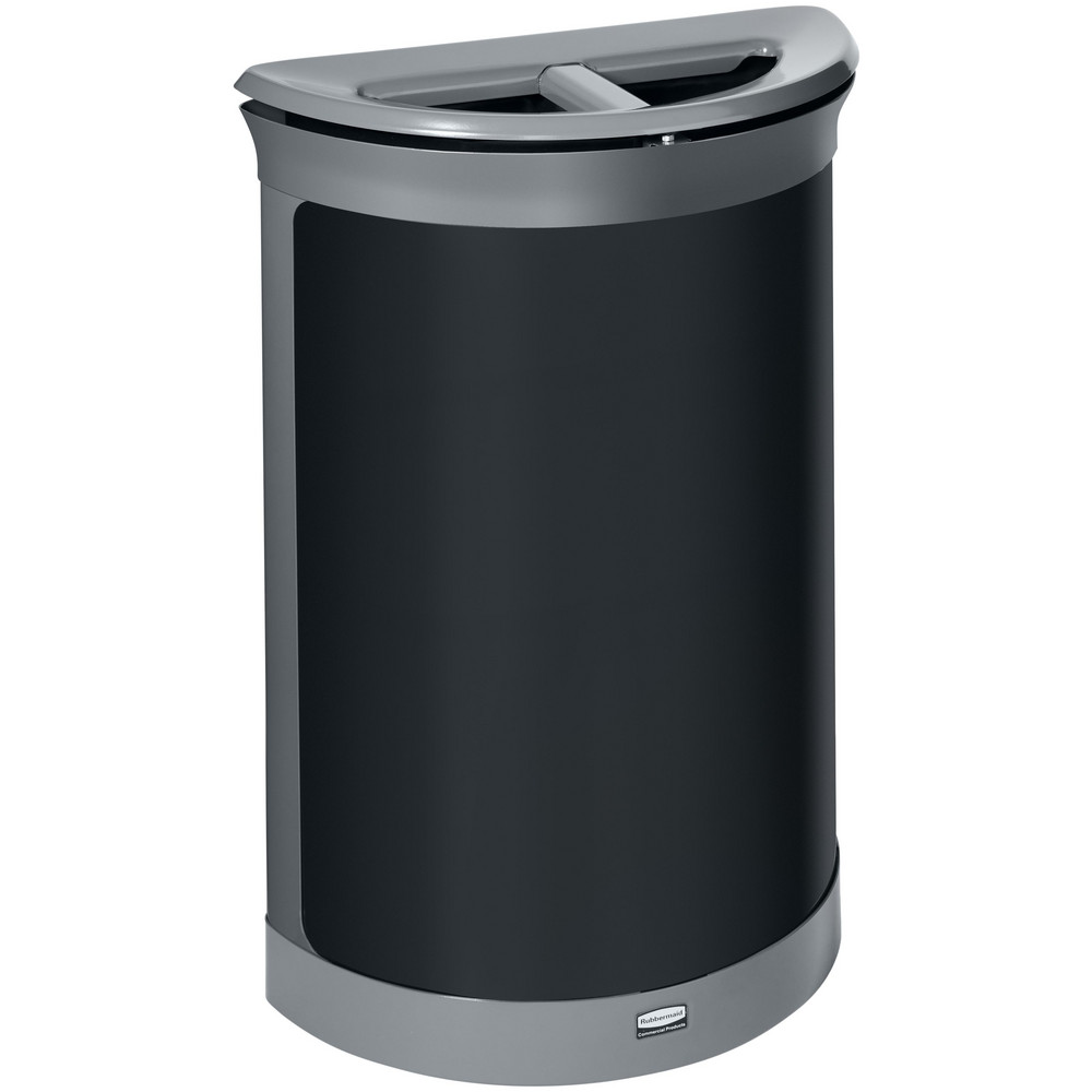 Rubbermaid Trash Cans & Recycling Containers: Product Type: Trash Can; Container Capacity: 11.5 gal; Container Shape: Half-Round - 2172846