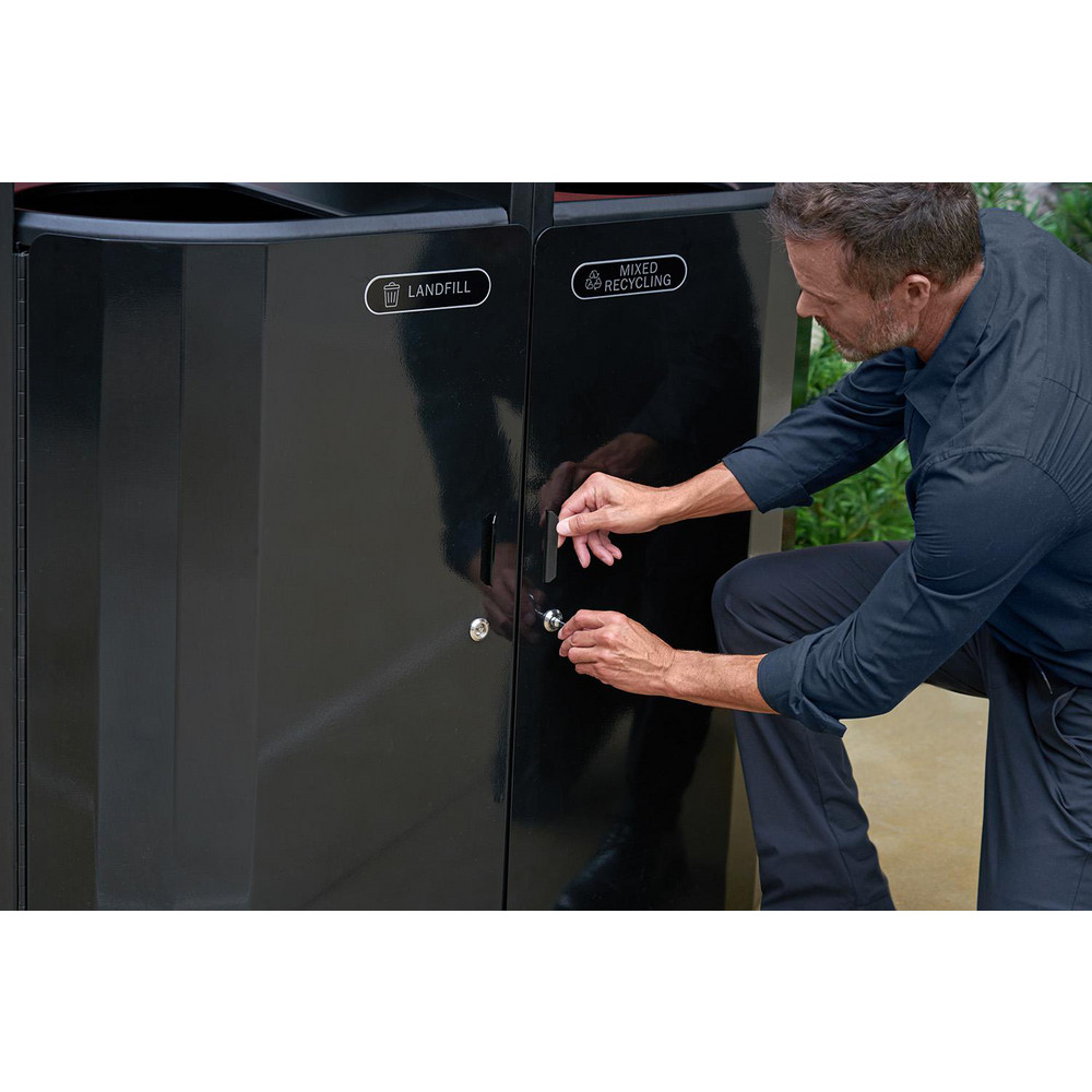 Rubbermaid Trash Cans & Recycling Containers: Product Type: Trash Can, Recycling Container; Container Capacity: 66 gal; Container Shape: Round - 2185042