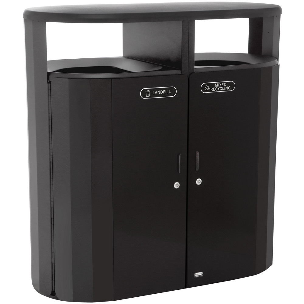 Rubbermaid Trash Cans & Recycling Containers: Product Type: Trash Can, Recycling Container; Container Capacity: 66 gal; Container Shape: Round - 2185042