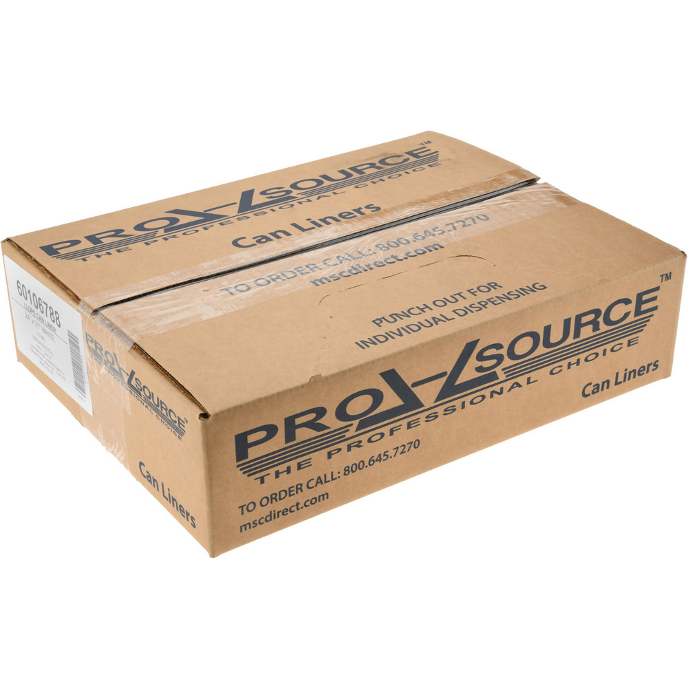 PRO-SOURCE Medium Duty Trash Bags: 13 gal, 0.7 mil, Pack of 150 - PSRST24317W