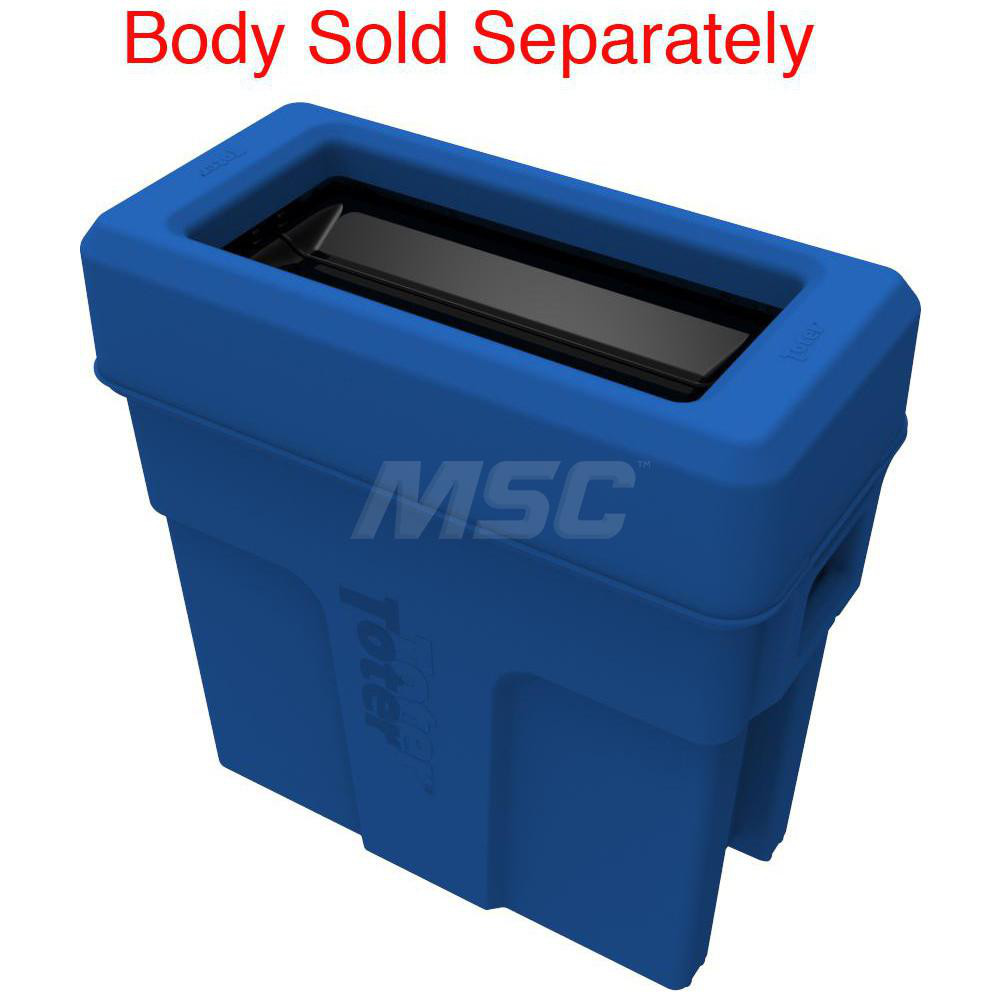 Toter Swing Lid: Rectangle, For 16 & 23 gal Trash Container - SL000-10705