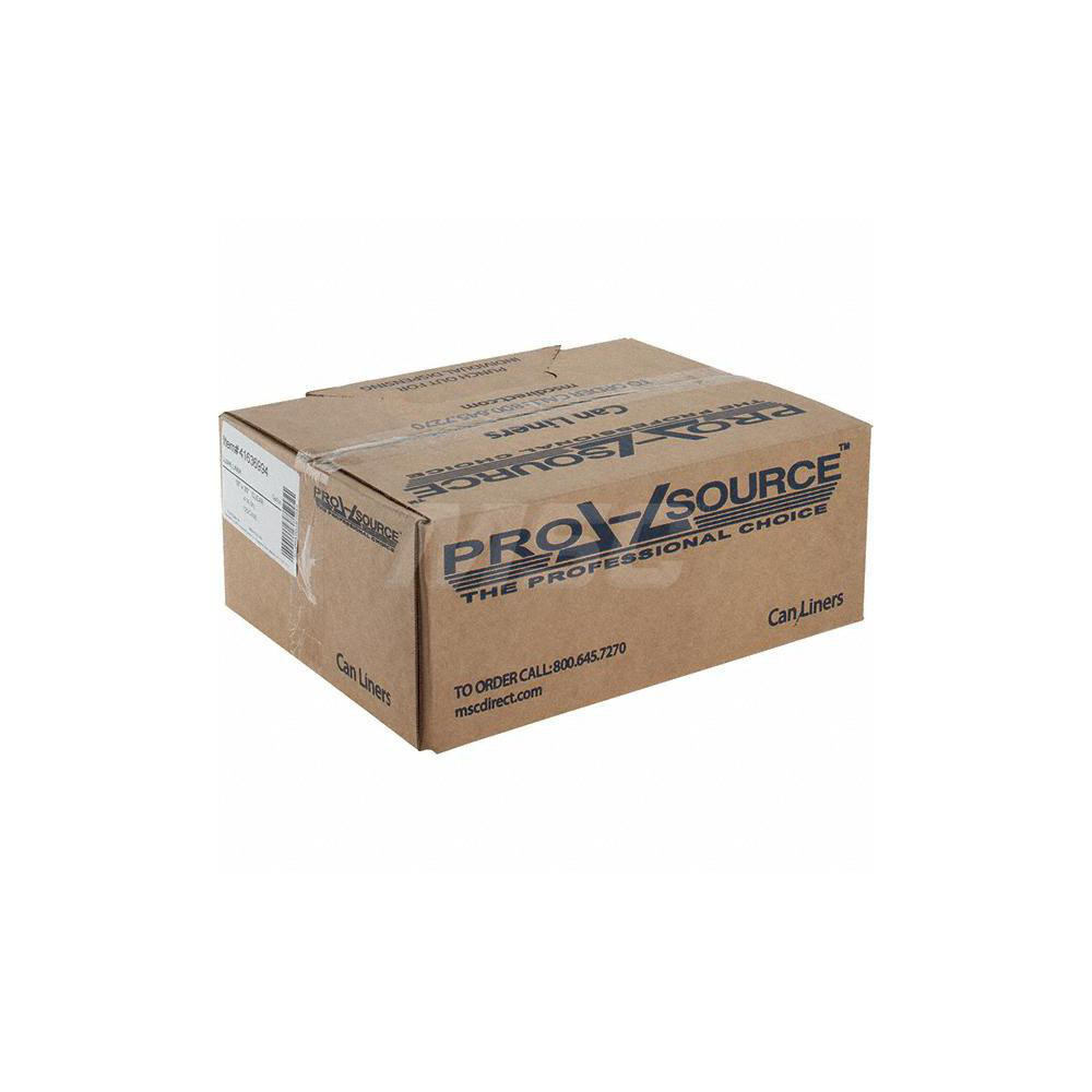PRO-SOURCE Pack of (250) 24 Gal Capacity, Clear, Linear Low-Denstiy Polyethylene (LLDPE), Hazardous Waste Bags - PSST183040C