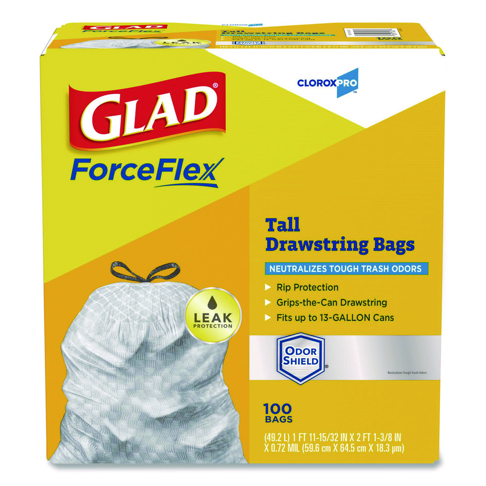 Hefty Hefty® Strong Drawstring Trash Bags: 30 gal, 1.1 mil, Pack of 222 - PCTE85274CT