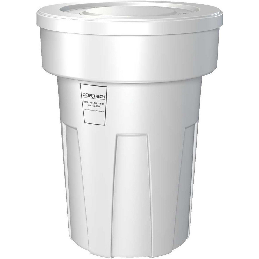Cortech USA Trash Cans & Recycling Containers: Product Type: Trash Can; Type: Cortech Cobra Trash Can; Container Capacity: 50 Gallons; Container Shape: Round - 502W