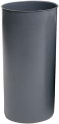 Rubbermaid 24.67 Gal Square Plastic Rigid Trash Can Liner - FG356600GRAY