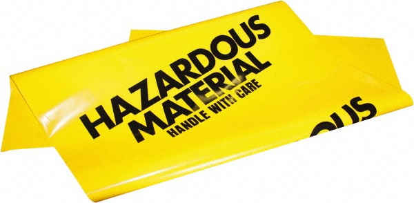 AbilityOne 37" 50-55G RED 25/BX HD INFECTIOUS WASTE BAG - 8105015173664