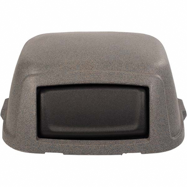 Toter Trash Can & Recycling Container Lid: Square, For 50 gal Trash Can - STL50-00GST
