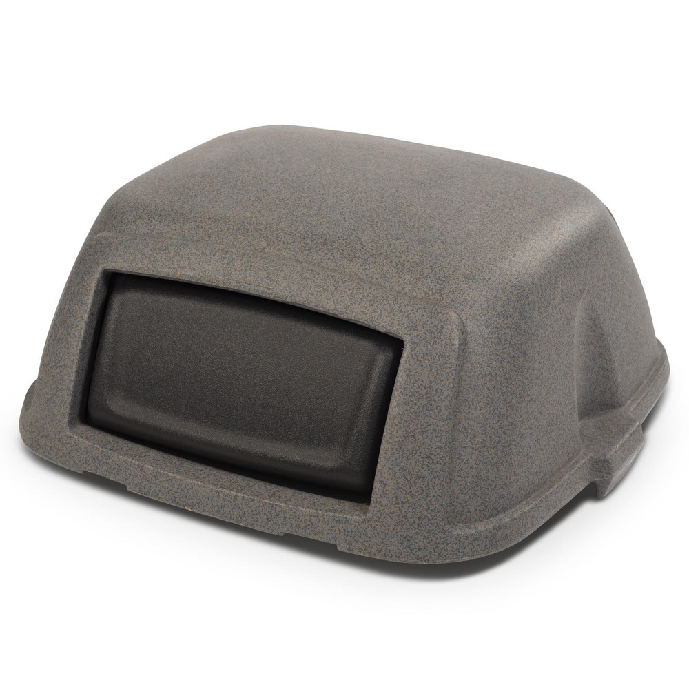 Toter Trash Can & Recycling Container Lid: Square, For 50 gal Trash Can - STL50-00GST