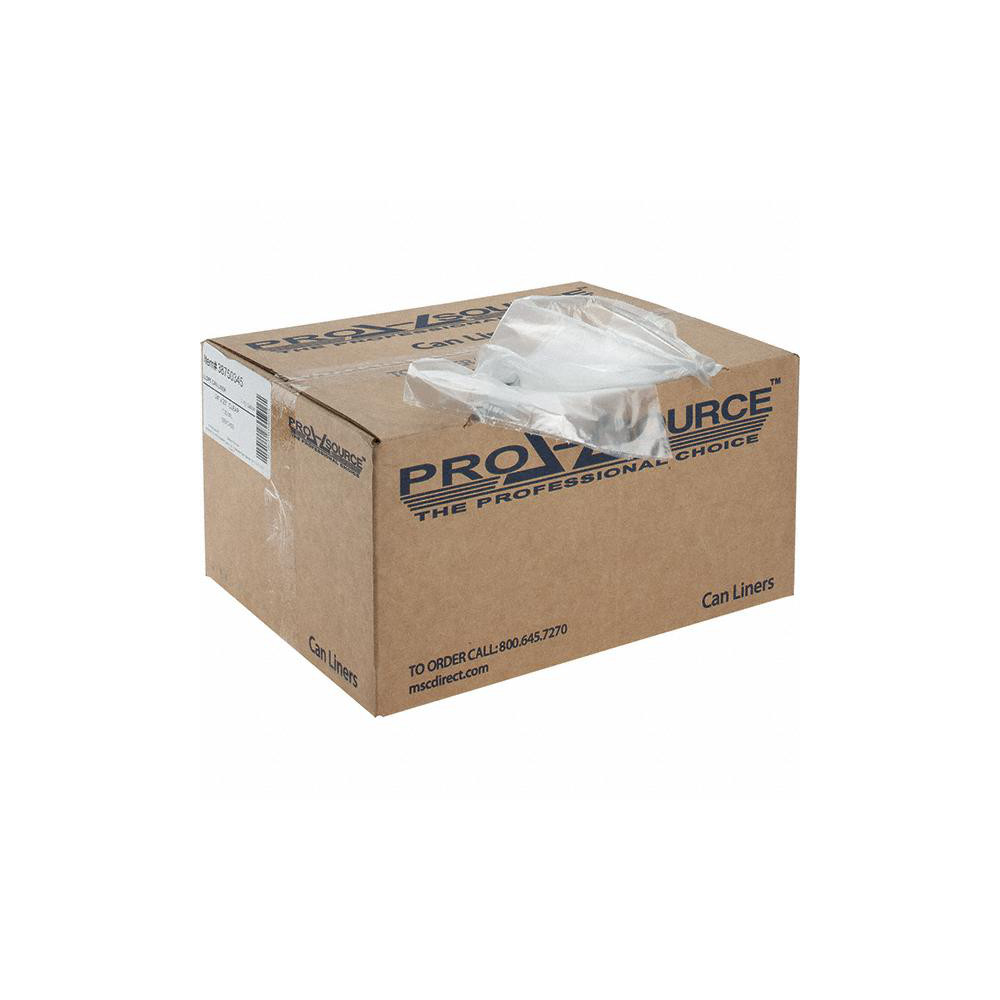PRO-SOURCE Heavy Duty Trash Bags: 10 gal, 1 mil, Pack of 500 - PSST24231CGB