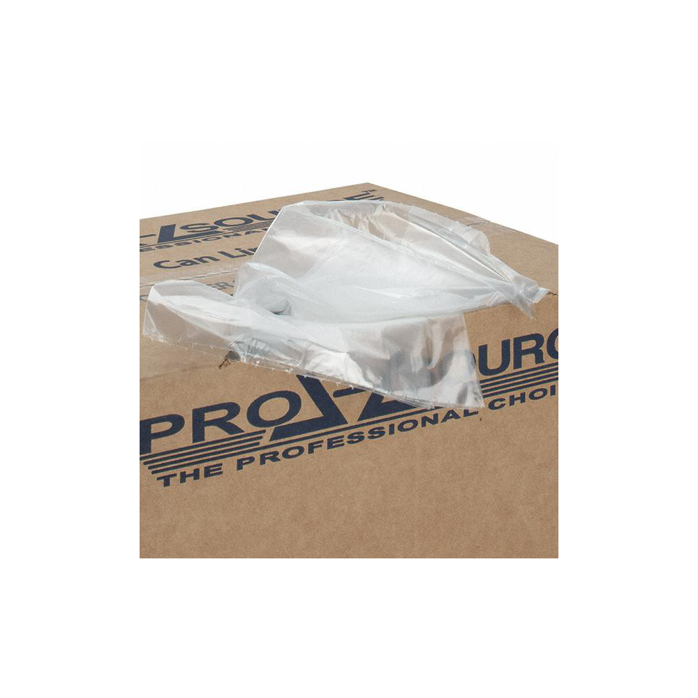 PRO-SOURCE Heavy Duty Trash Bags: 10 gal, 1 mil, Pack of 500 - PSST24231CGB