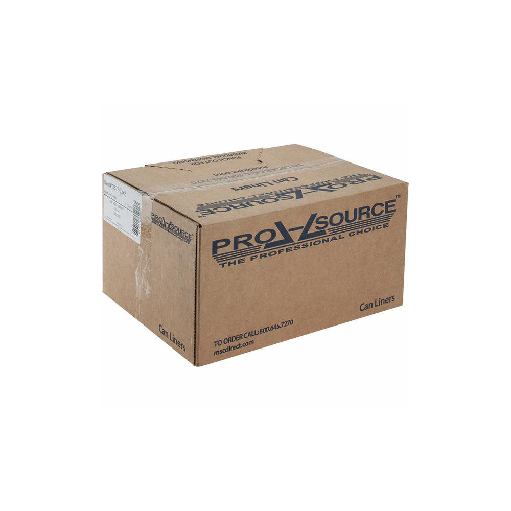 PRO-SOURCE Heavy Duty Trash Bags: 10 gal, 1 mil, Pack of 500 - PSST24231CGB