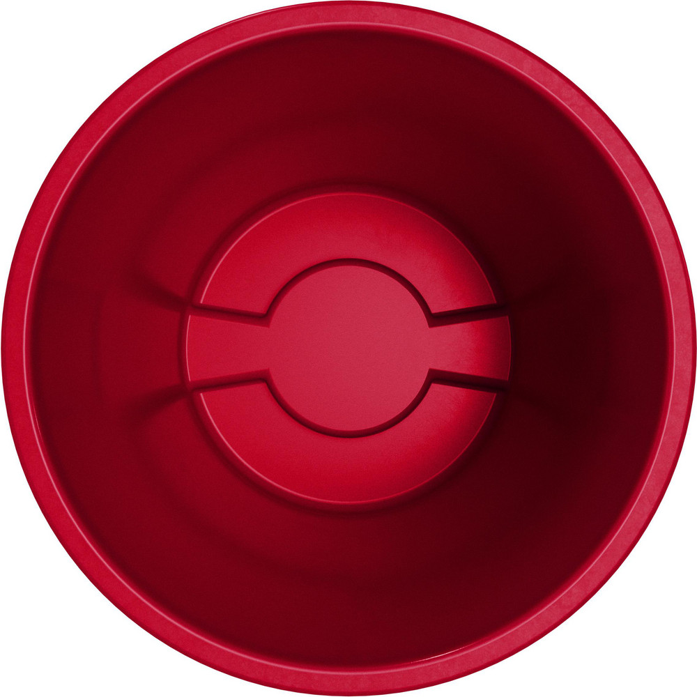 Carlisle Bronco™ 44 gal Round Trash Container, Red - 84104405