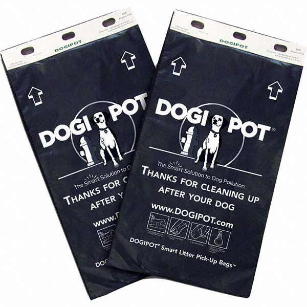 DOGIPOT Pet Waste Station Accessories: Pet Waste Transmits Disease, Please Keep This Area Clean, Leash And Clean Up After Pet, 18 - 1203-BLACK
