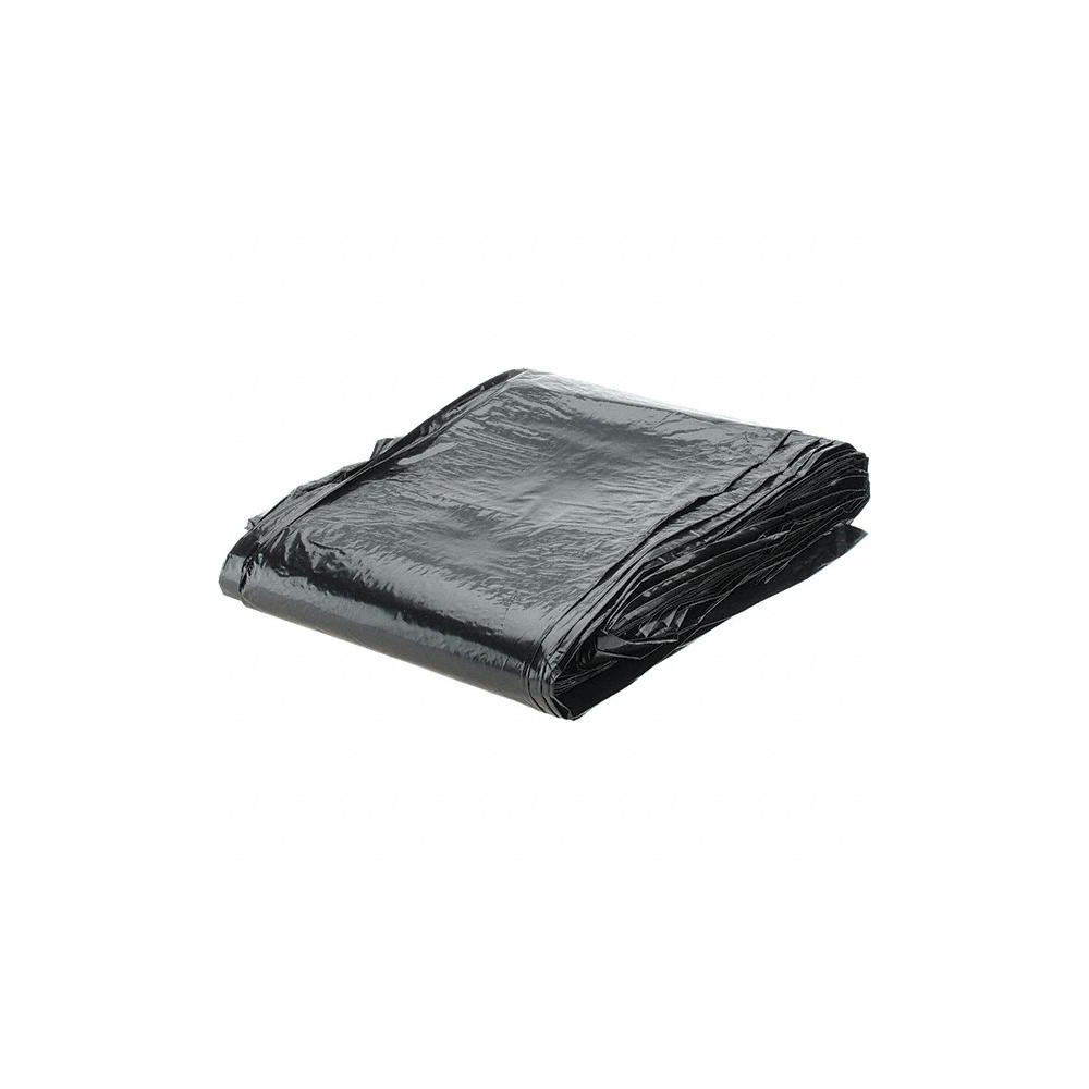 AbilityOne Medium Duty Trash Bags: 57 gal, 1 mil, Pack of 100 - 8105011839764