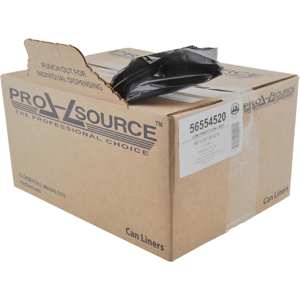 PRO-SOURCE Medium Duty Trash Bags: 30 gal, 0.6 mil, Pack of 250 - PSRB30366
