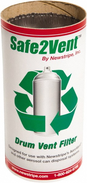 Justrite® Trash Compactor & Crusher Accessories: Sleeve Replacement, Aerosolv® Aerosol Can Disposal System - 28181