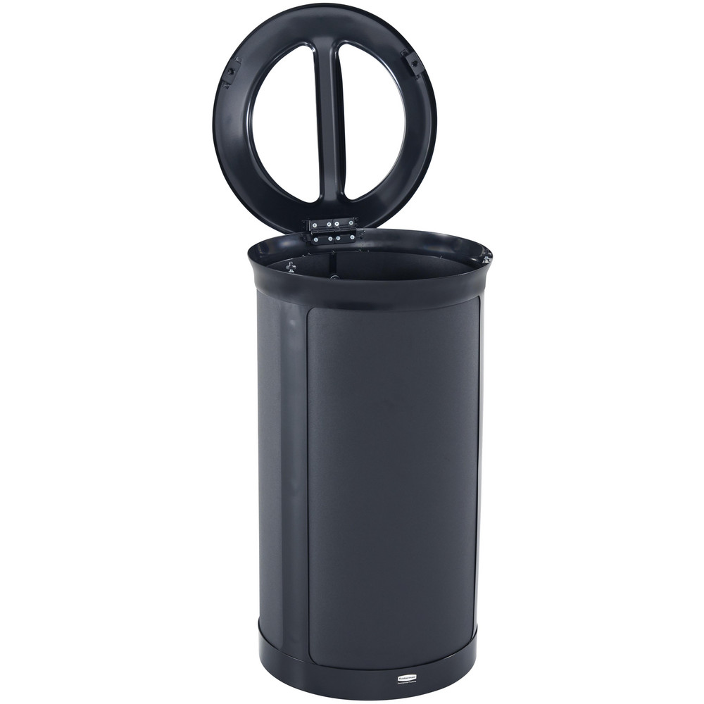 Rubbermaid Trash Cans & Recycling Containers: Product Type: Trash Can; Container Capacity: 33 gal; Container Shape: Round - 2172848