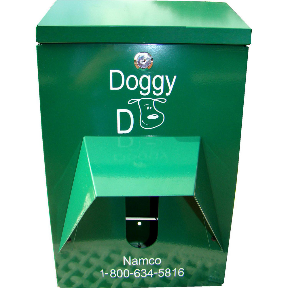 DOGIPOT Pet Waste Stations: Polyethylene, Rectangle, Installation Instructions and Mounting Hardware, 4' - 8' - 1010