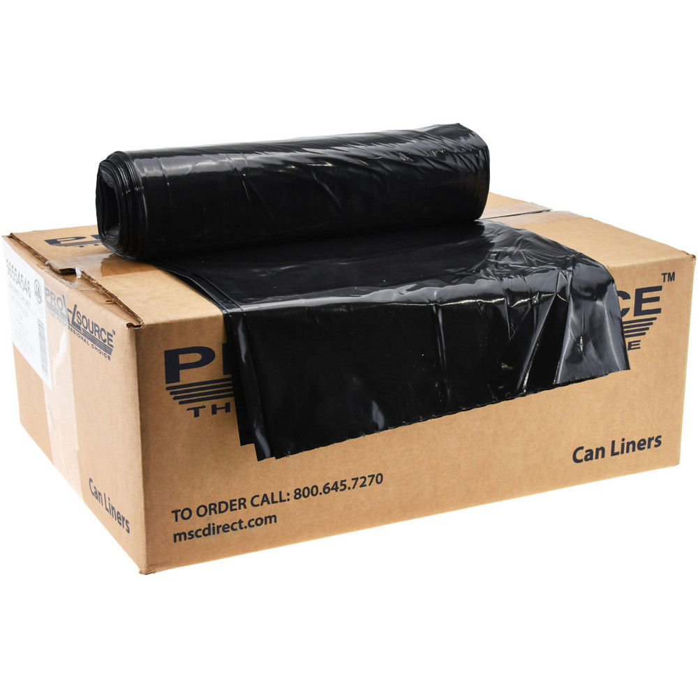 PRO-SOURCE Contractor Trash Bags: 60 gal, 1.5 mil, Pack of 100 - PSRM6151