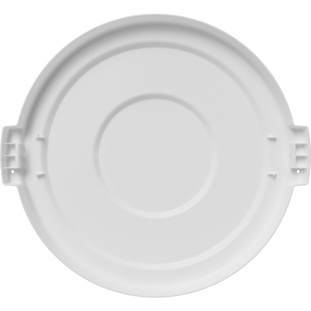 Carlisle Bronco™ 44 gal Round Trash Container Lid, White - 84104502