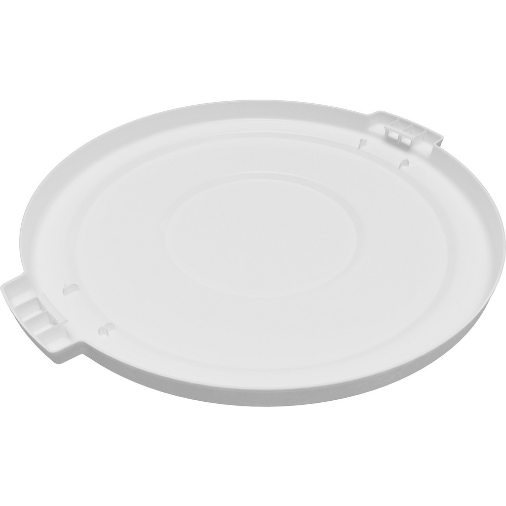Carlisle Bronco™ 44 gal Round Trash Container Lid, White - 84104502