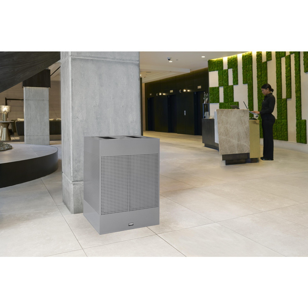Rubbermaid Trash Cans & Recycling Containers: Product Type: Trash Can; Container Capacity: 40 gal; Container Shape: Round - 2182675