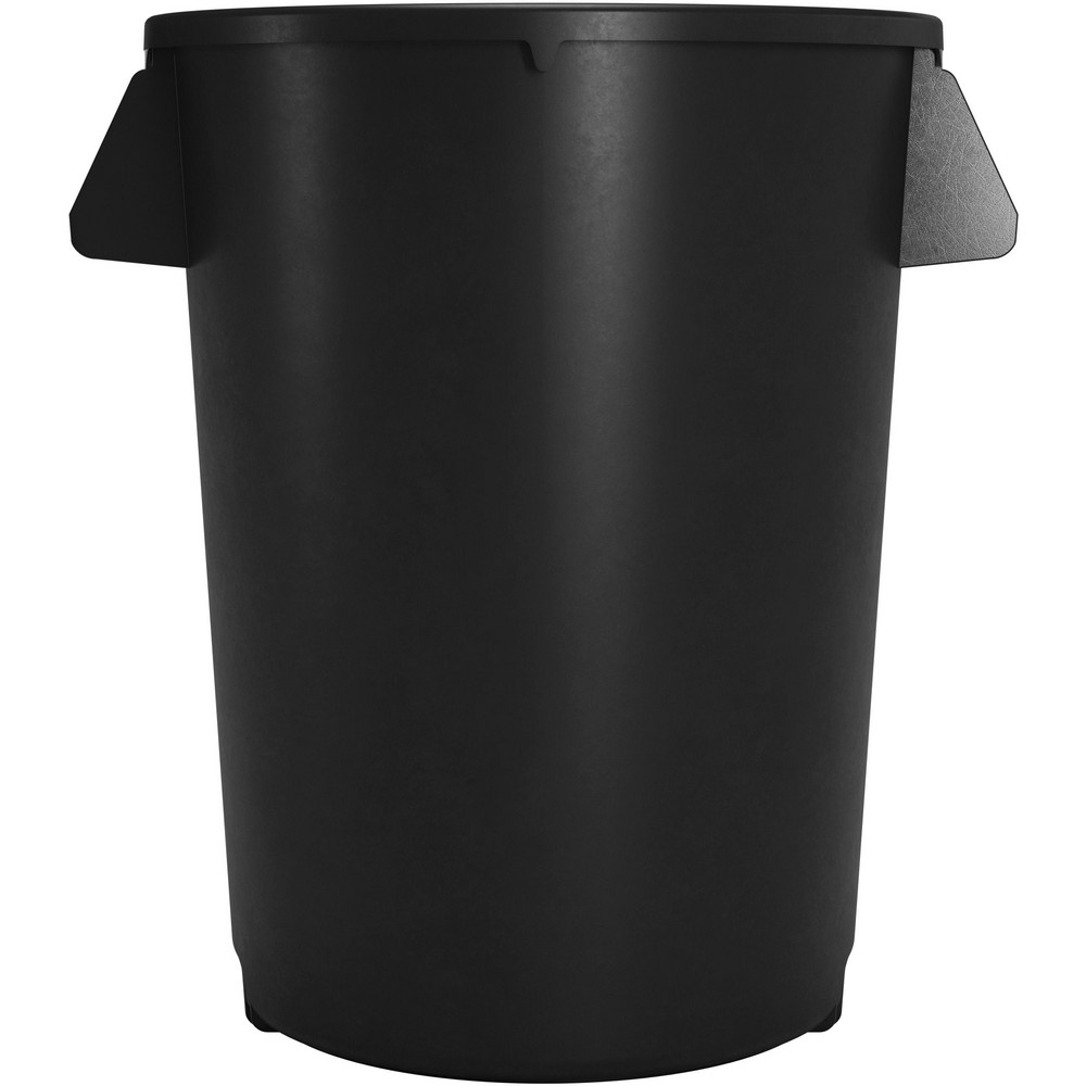 Carlisle Bronco™ 32 gal Round Trash Container, Black - 84103203