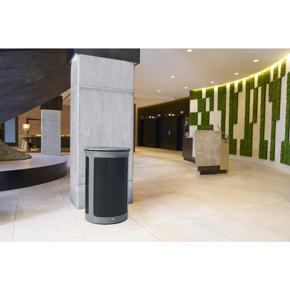 Rubbermaid Trash Cans & Recycling Containers: Product Type: Trash Can; Container Capacity: 23 gal; Container Shape: Round - 2172849