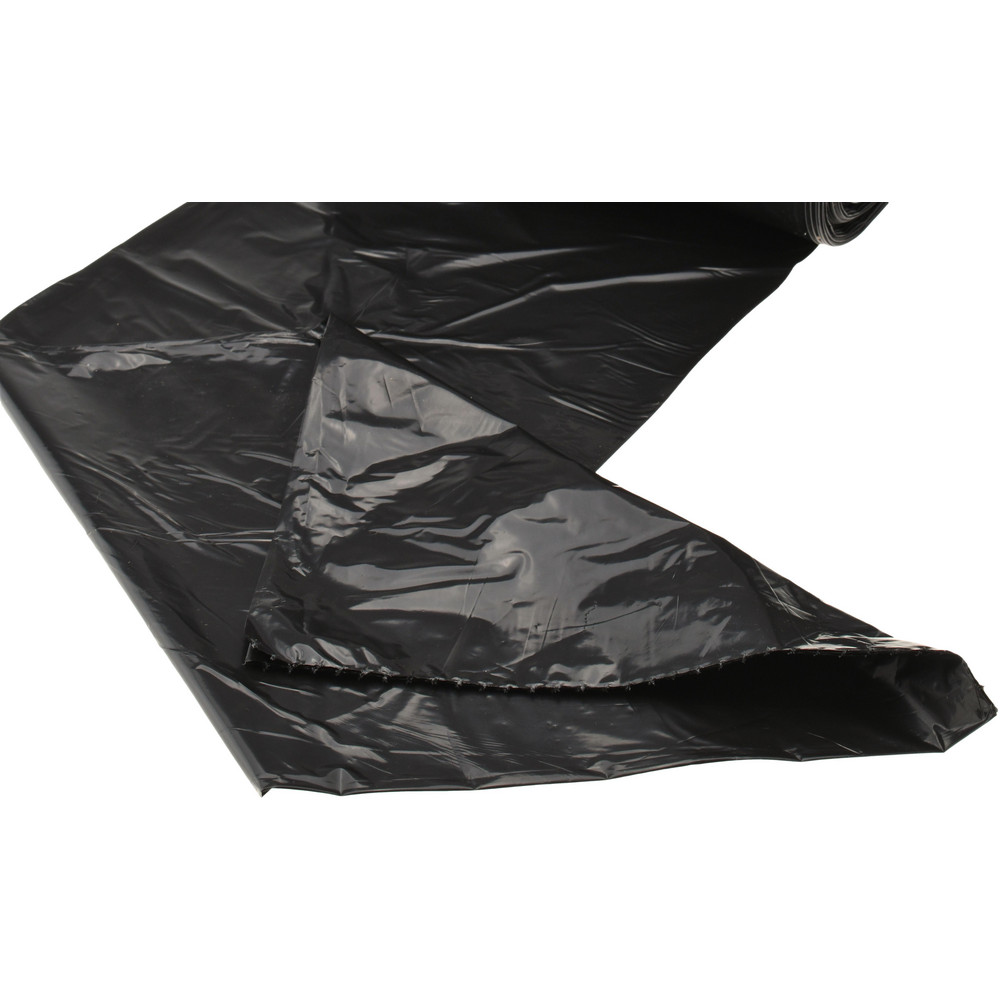 PRO-SOURCE Medium Duty Trash Bags: 33 gal, 0.9 mil, Pack of 80 - PSRM325409