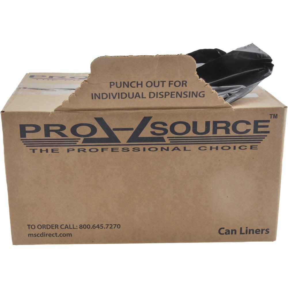 PRO-SOURCE Contractor Trash Bags: 45 gal, 2 mil, Pack of 100 - PSRM4661