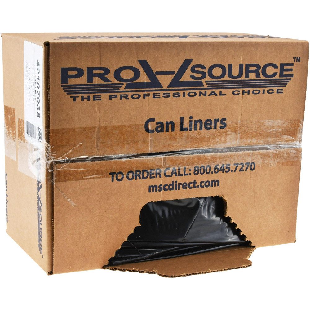 PRO-SOURCE Contractor Trash Bags: 45 gal, 2 mil, Pack of 100 - PSRM4661