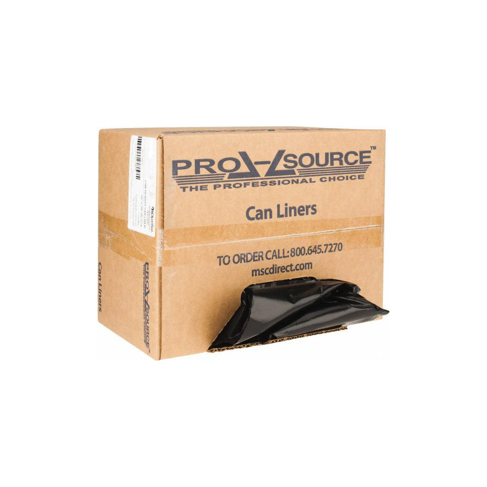 PRO-SOURCE Contractor Trash Bags: 60 gal, 1.8 mil, Pack of 50 - PSDL386318