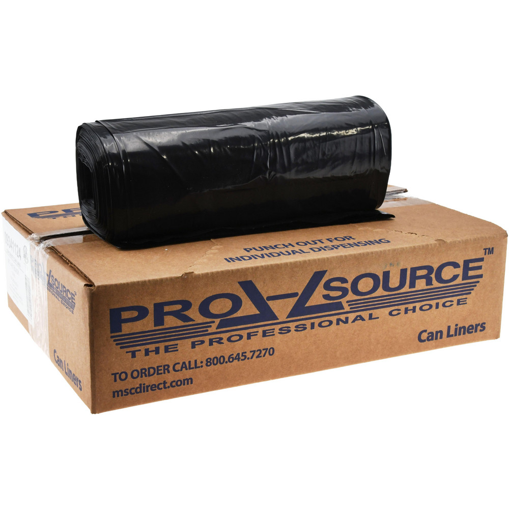 PRO-SOURCE Medium Duty Trash Bags: 45 gal, 0.63 mil, Pack of 250 - PSNR404816N