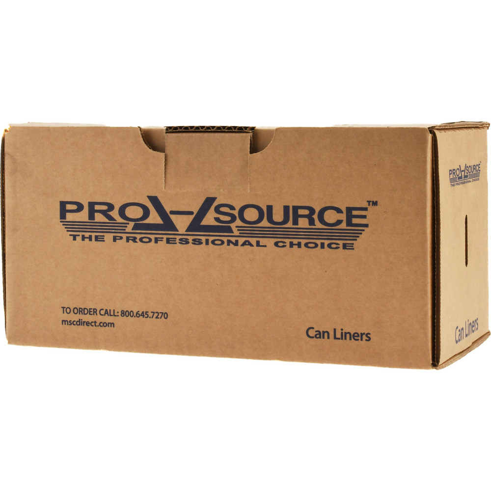 Made in USA Medium Duty Trash Bags: 16 gal, 0.65 mil, Pack of 100 - MSC-RST2040C