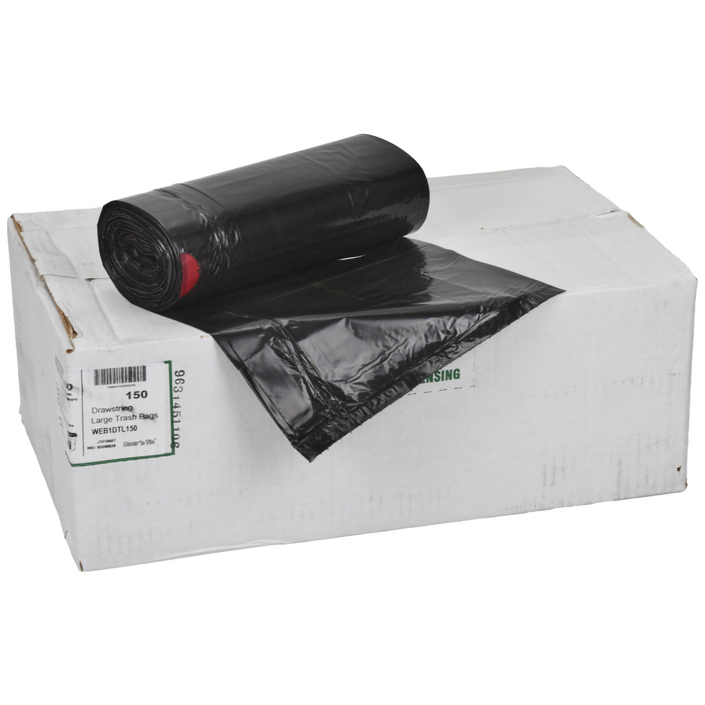 PRO-SOURCE Heavy Duty Trash Bags: 33 gal, 1.1 mil, Pack of 250 - PSRST3339XHB