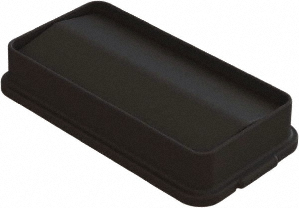 O-Cedar Trash Can & Recycling Container Lid: Rectangle, For 23 gal Trash Can - 6823-1