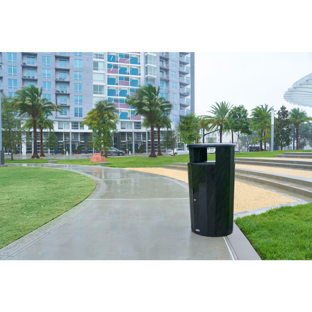 Rubbermaid Trash Cans & Recycling Containers: Product Type: Trash Can; Container Capacity: 45 gal; Container Shape: Round - 2184979