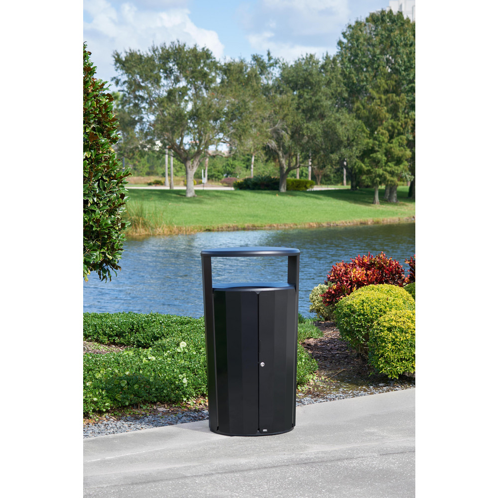 Rubbermaid Trash Cans & Recycling Containers: Product Type: Trash Can; Container Capacity: 45 gal; Container Shape: Round - 2184979