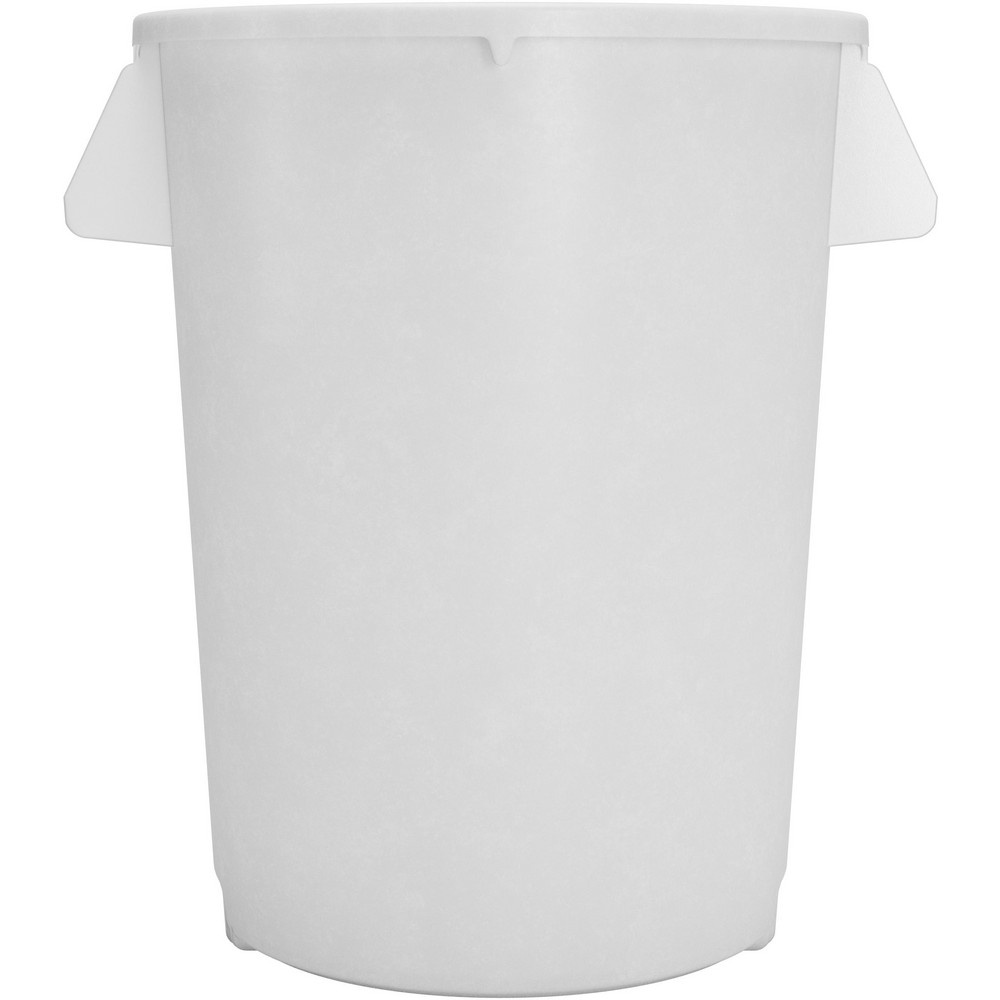 Carlisle Bronco™ 44 gal Round Trash Container, White - 84104402