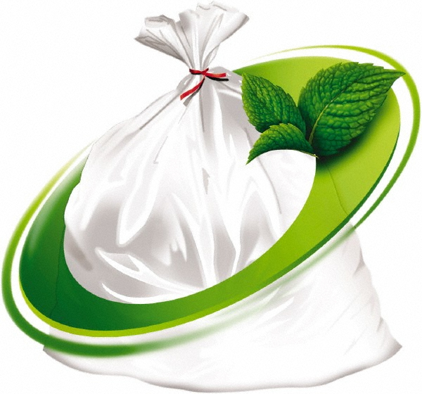 Mint-X Mint-X Rodent Repellent Heavy Duty Trash Bags: 60 gal, 1.3 mil, Pack of 100 - MX3858XHC