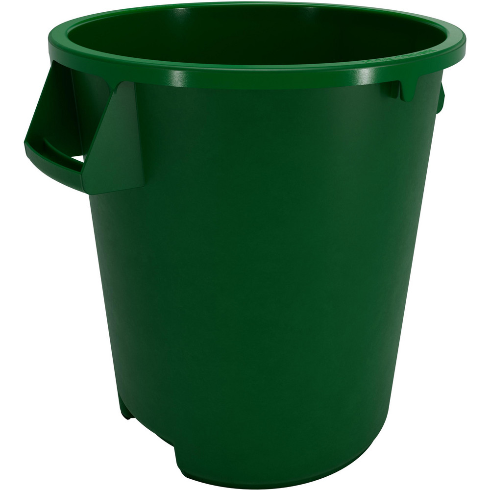 Carlisle Bronco™ 32 gal Round Trash Container, Green - 84103209
