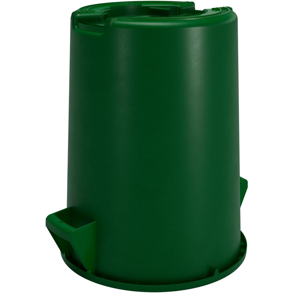 Carlisle Bronco™ 32 gal Round Trash Container, Green - 84103209