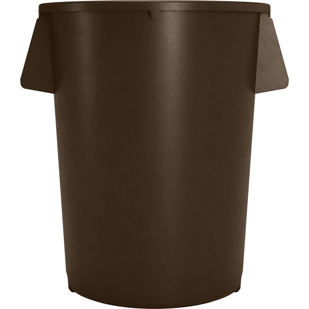 Carlisle Bronco™ 55 gal Round Trash Container, Brown - 84105501