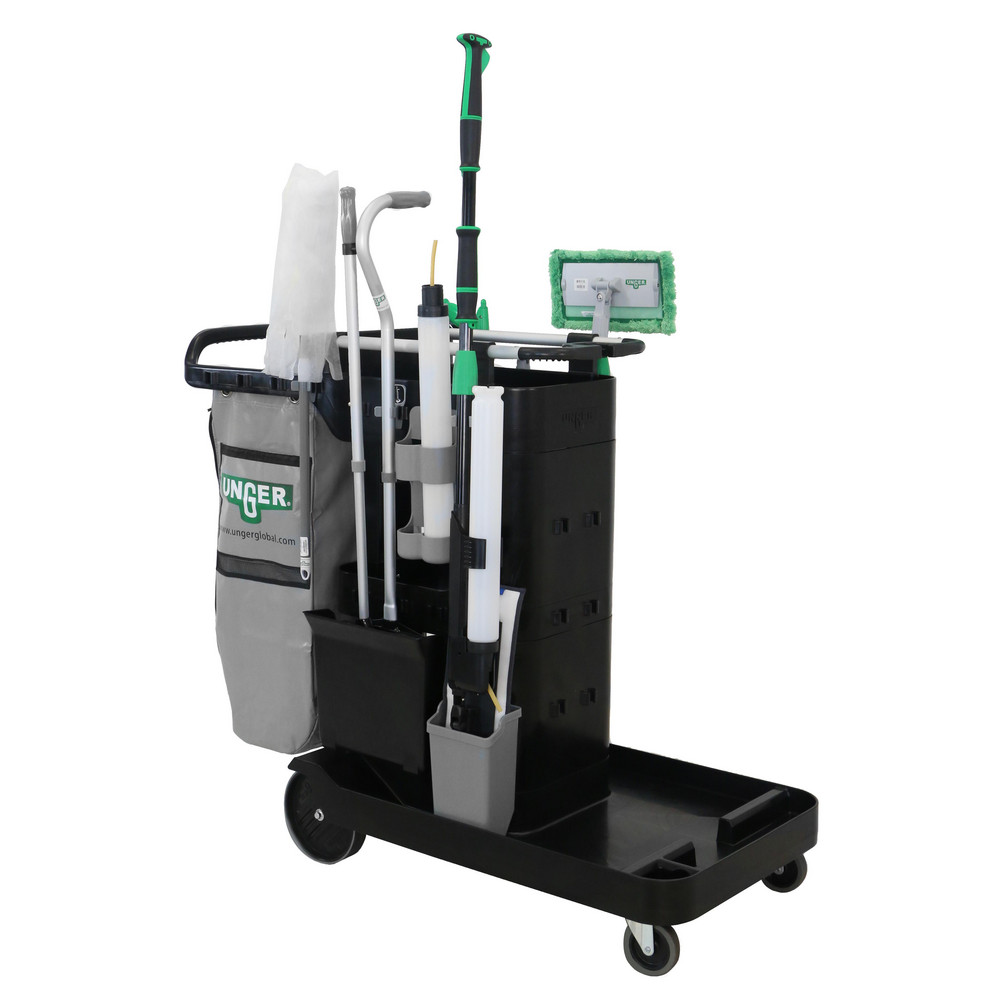 O-Cedar 100 Qt Plastic Janitor Cart - 96980