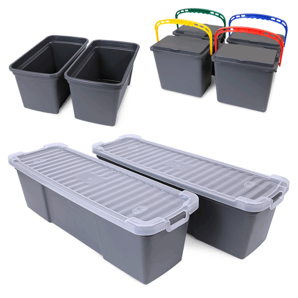 O-Cedar 100 Qt Plastic Janitor Cart - 96980