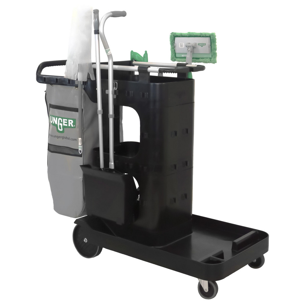 O-Cedar 100 Qt Plastic Janitor Cart - 96980