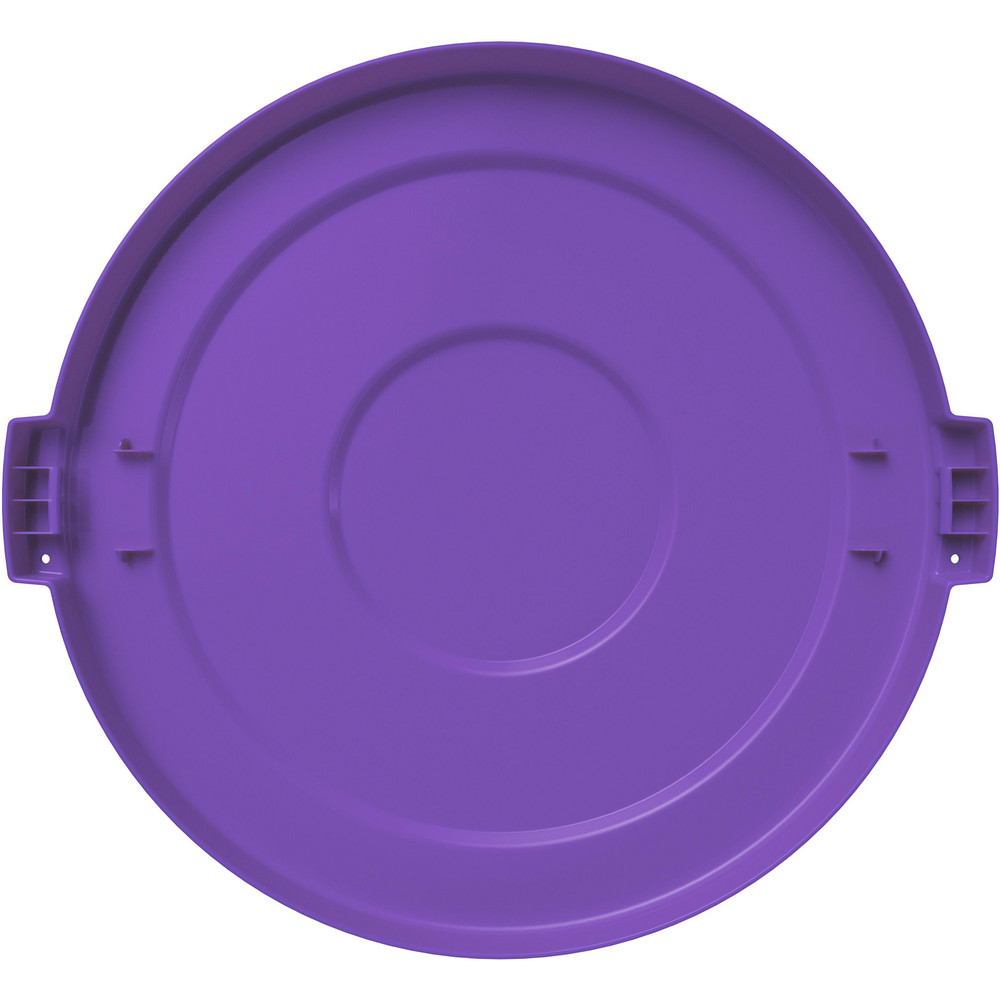 Carlisle Bronco™ 55 gal Round Trash Container Lid, Purple - 84105689