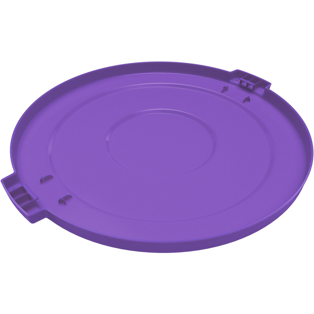 Carlisle Bronco™ 55 gal Round Trash Container Lid, Purple - 84105689